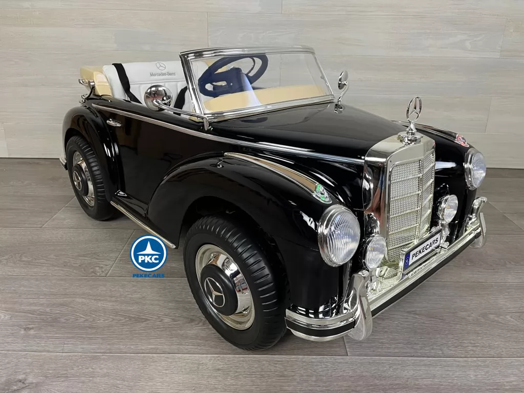 Coche electrico para niños Mercedes Benz 300S Negro
