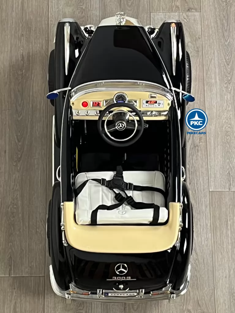 Coche electrico para niños Mercedes Benz 300S Negro