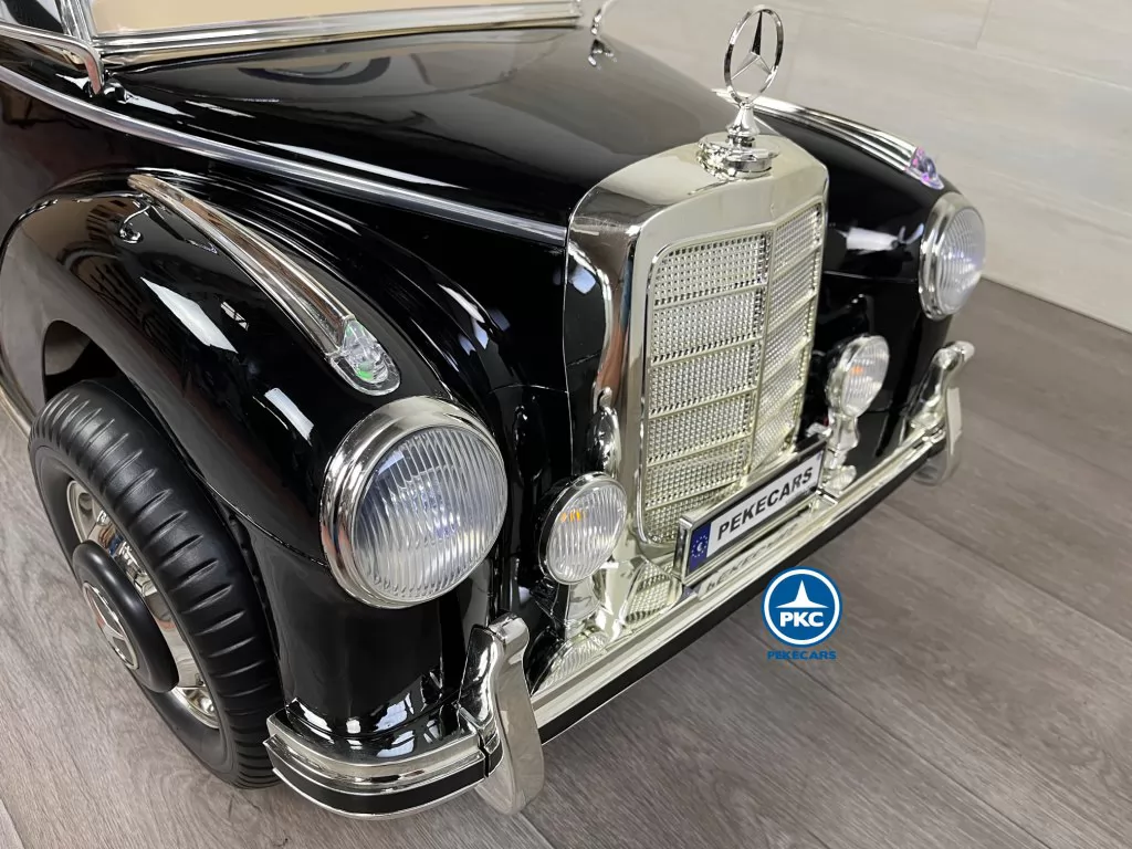 Coche electrico para niños Mercedes Benz 300S Negro frente