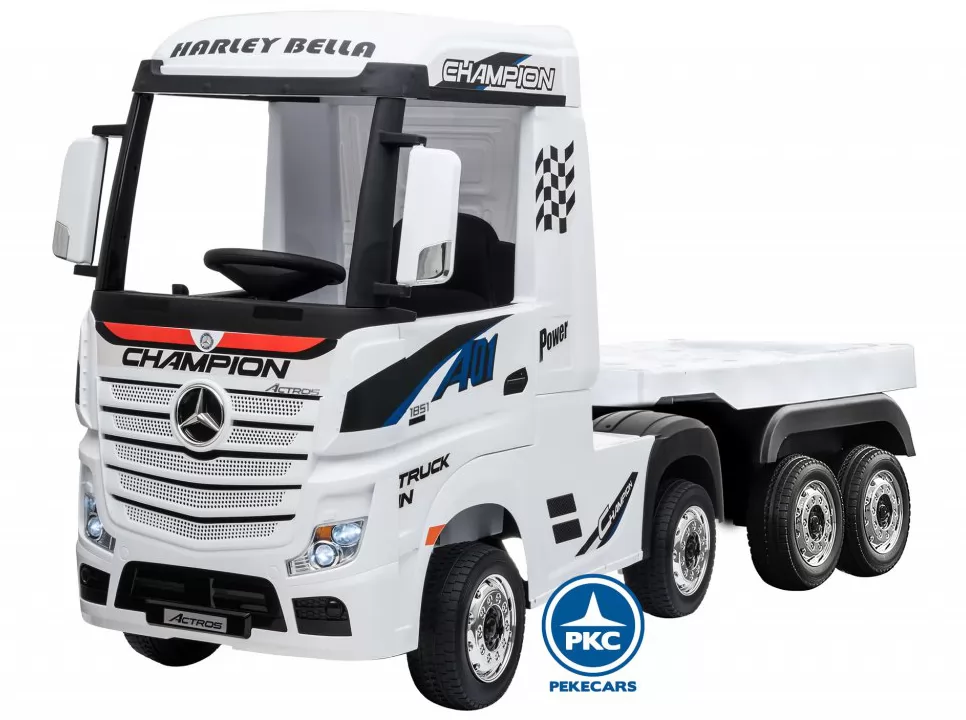 Camión Mercedes Actros Blanco vista principal