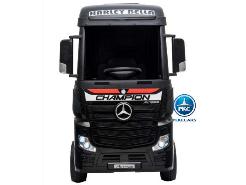 Camion Mercedes Actros Negro frontal