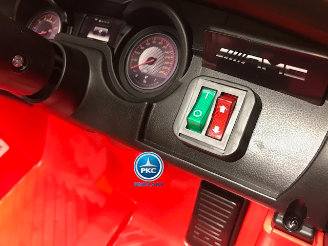 Coche electrico para niños Mercedes GTR 12V Verde