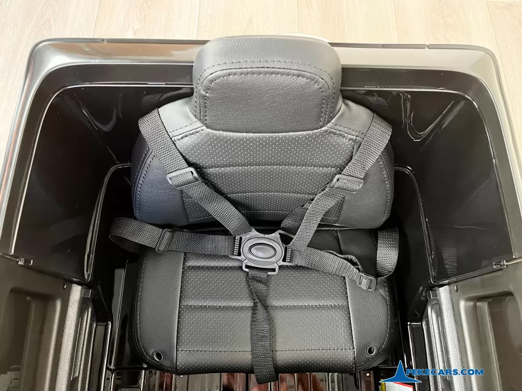 coches electricos niños mercedes g63 negro metalizado asiento