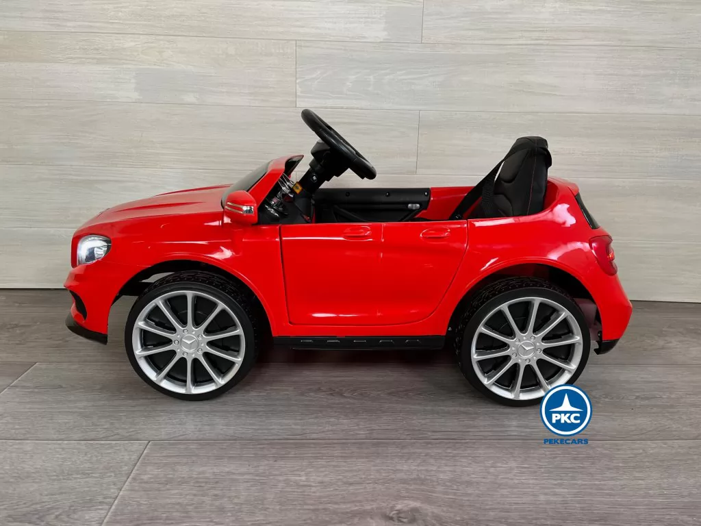 Coche eléctrico para niños mercedes GLA45 Rojo
