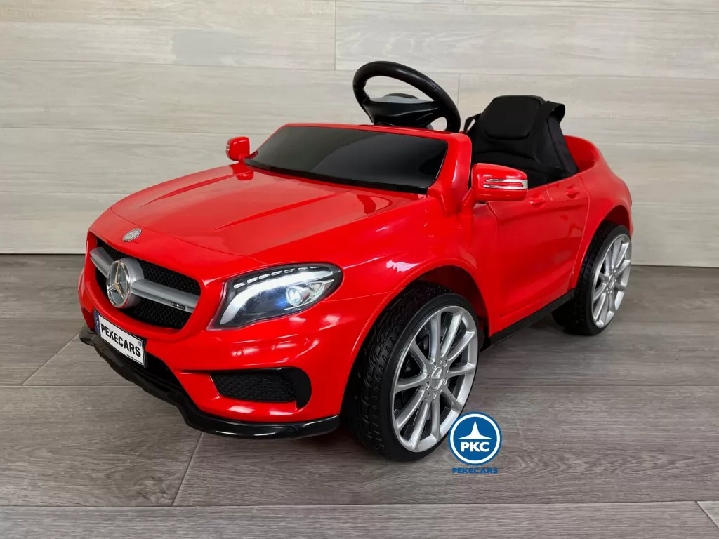 Coche eléctrico para niños mercedes GLA45 Rojo