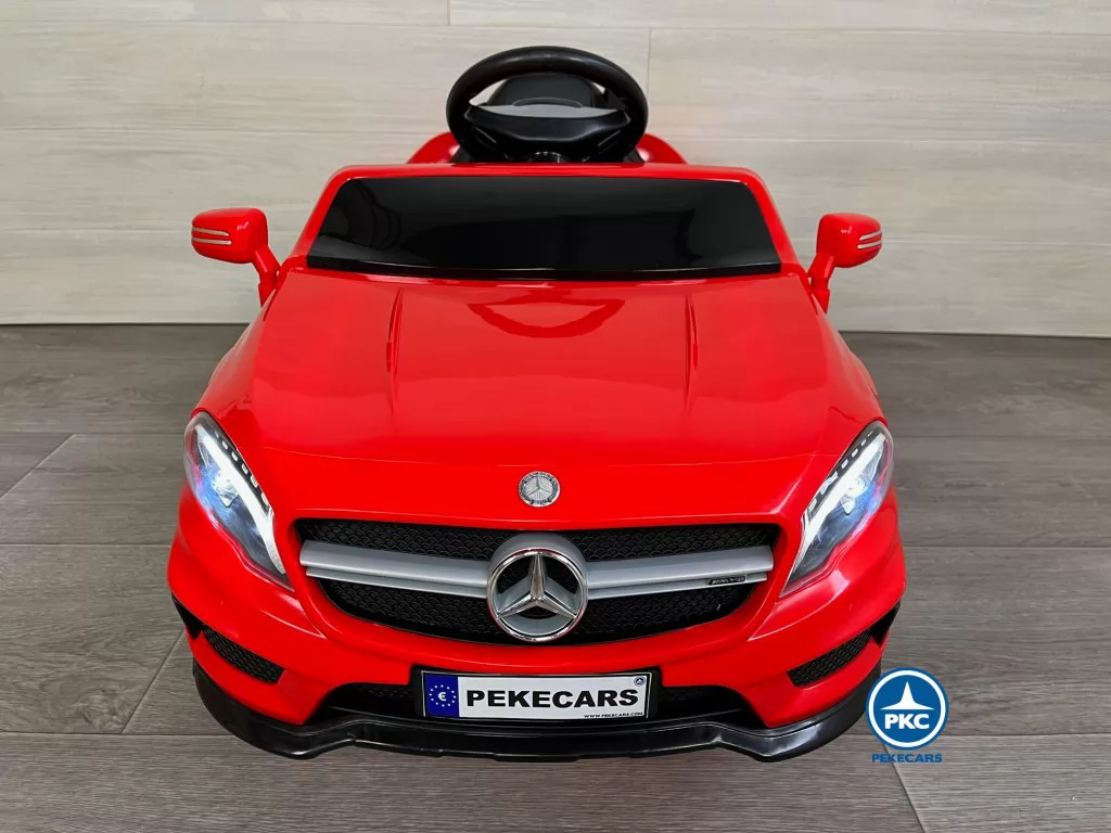 Coche eléctrico para niños mercedes GLA45 Rojo