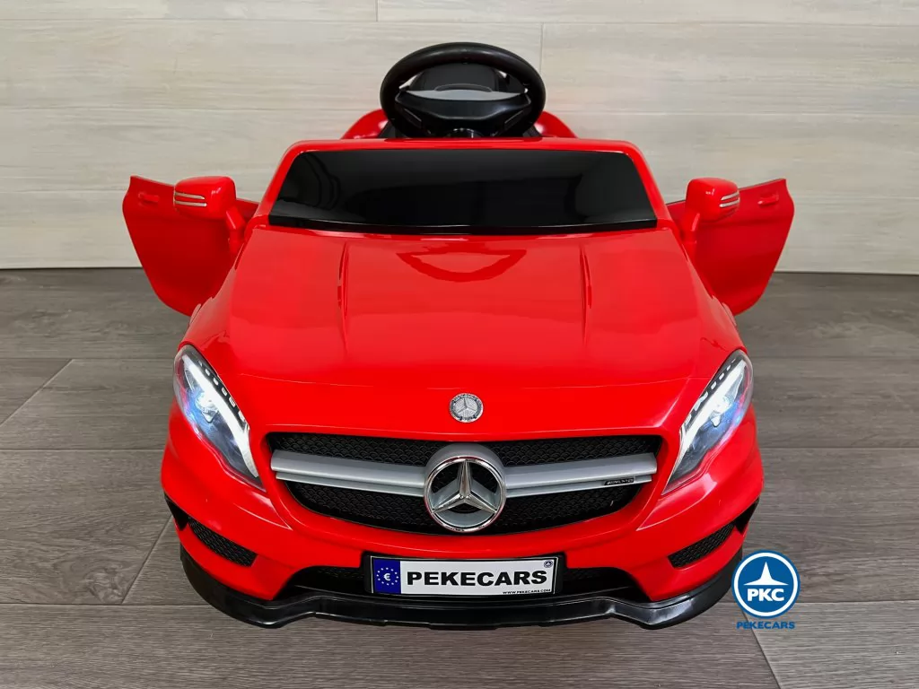 Coche eléctrico para niños mercedes GLA45 Rojo