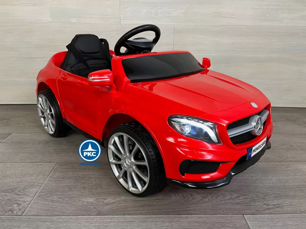 Coche eléctrico para niños mercedes GLA45 Rojo