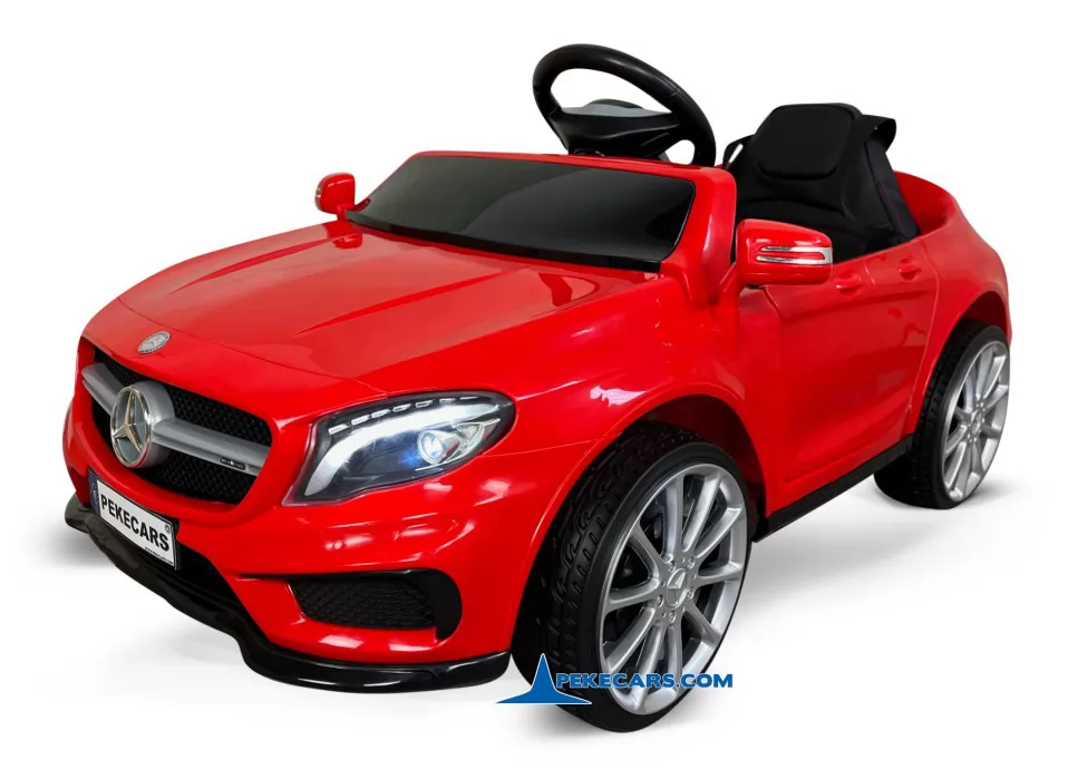 Coche eléctrico para niños mercedes GLA45 Rojo vista principal