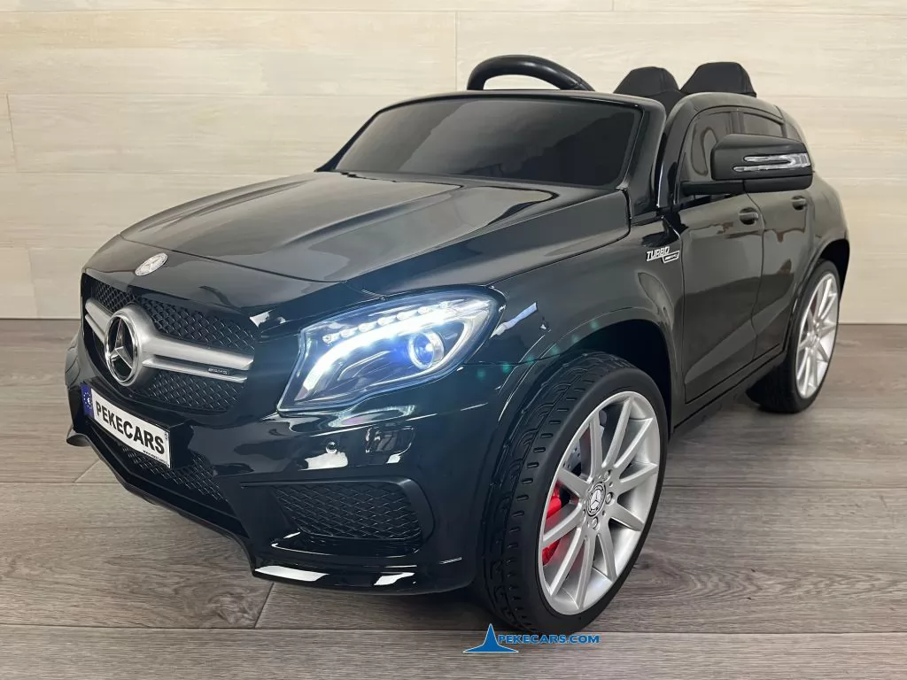 Coche eléctrico para niños mercedes GLA45 Negro Metalizado