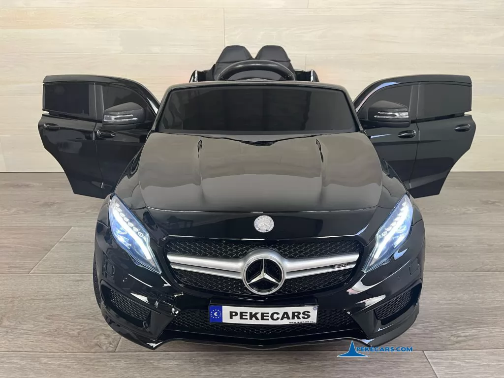 Coche eléctrico para niños mercedes GLA45 Negro Metalizado