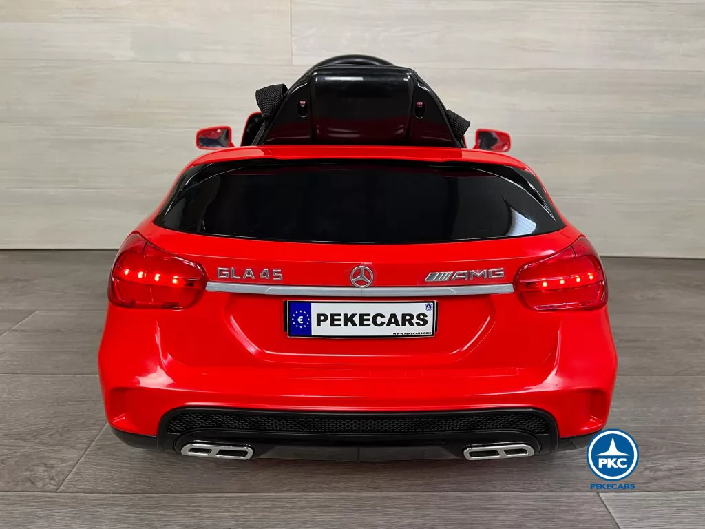 Coche eléctrico para niños mercedes GLA45 Rojo