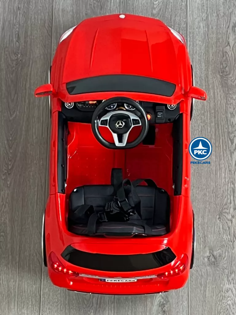 Coche eléctrico para niños mercedes GLA45 Rojo