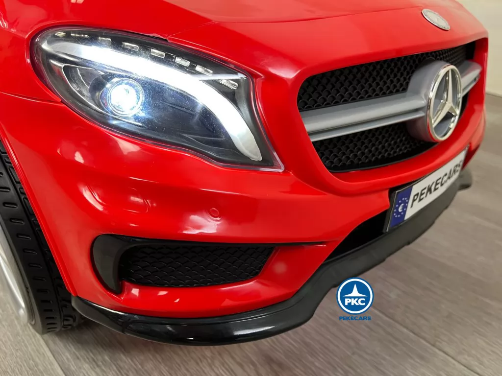 Coche eléctrico para niños mercedes GLA45 Rojo