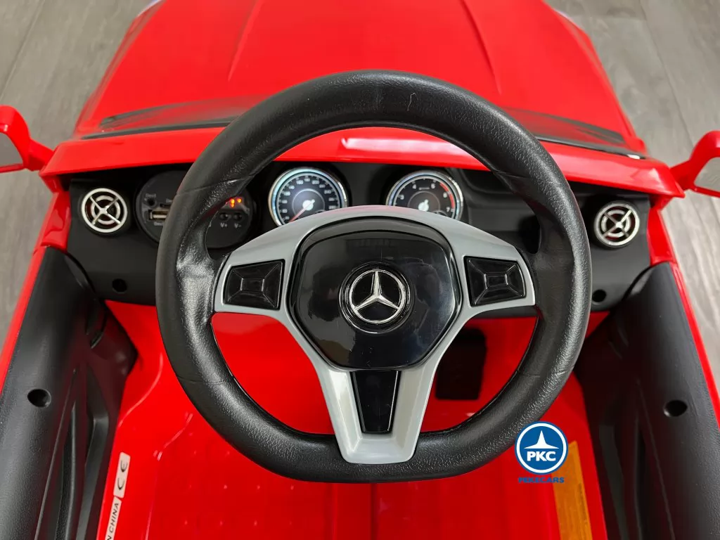 Coche eléctrico para niños mercedes GLA45 Rojo