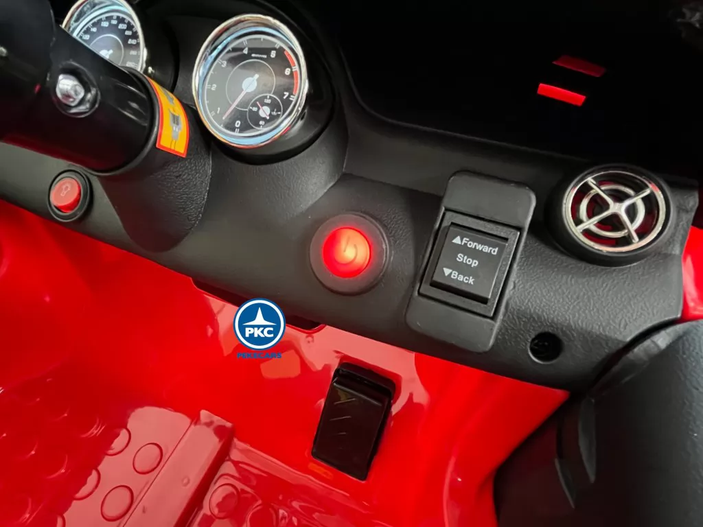 Coche eléctrico para niños mercedes GLA45 Rojo