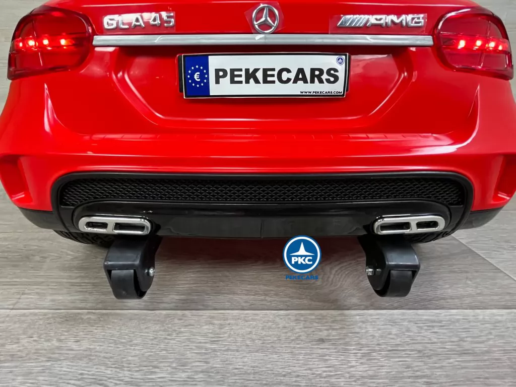 Coche eléctrico para niños mercedes GLA45 Rojo
