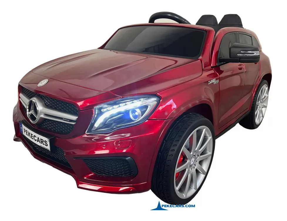 Coche eléctrico para niños mercedes AMG GLA45 Rojo Metalizado vista principal