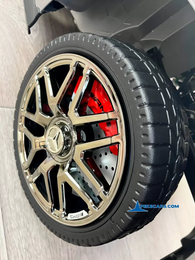 mercedes glc 63s mp4 gris metalizado coches para niños ruedas