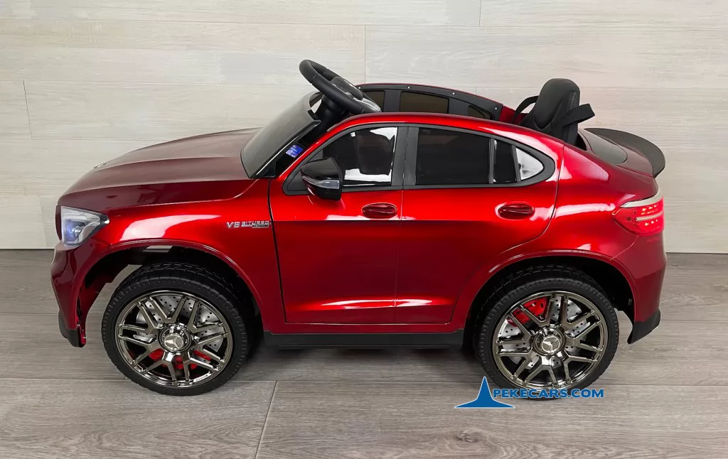 coches teledirigidos mercedes glc 63s mp4 rojo metalizado vista lateral