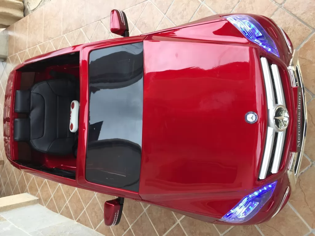 Coche electrico infantil Mercedes GLK-350 Rojo Metalizado frente