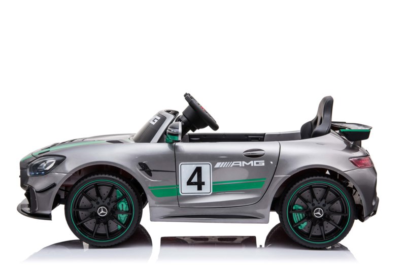Mercedes GT4 12V Plata Metalizado