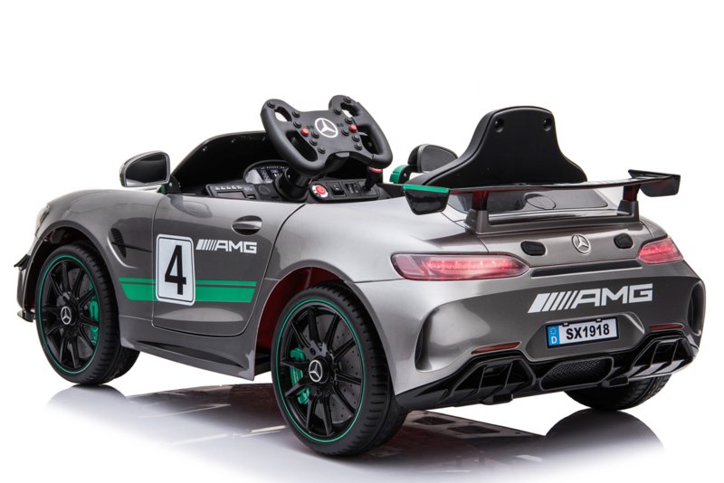Mercedes GT4 12V Plata Metalizado