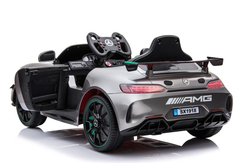 Mercedes GT4 12V Plata Metalizado