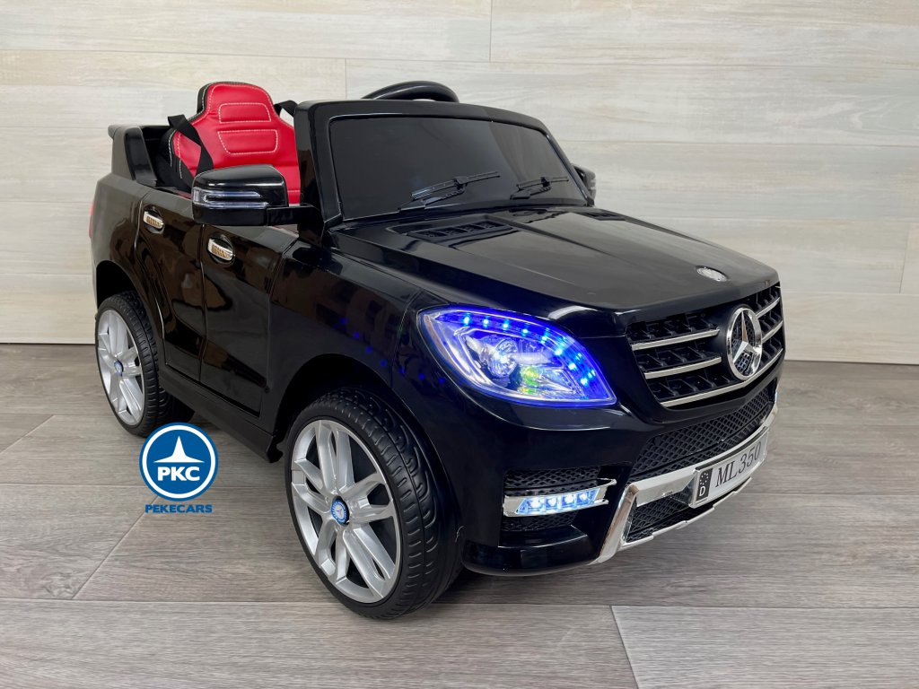 Coche electrico para niños Mercedes ML-350 Negro perspectiva