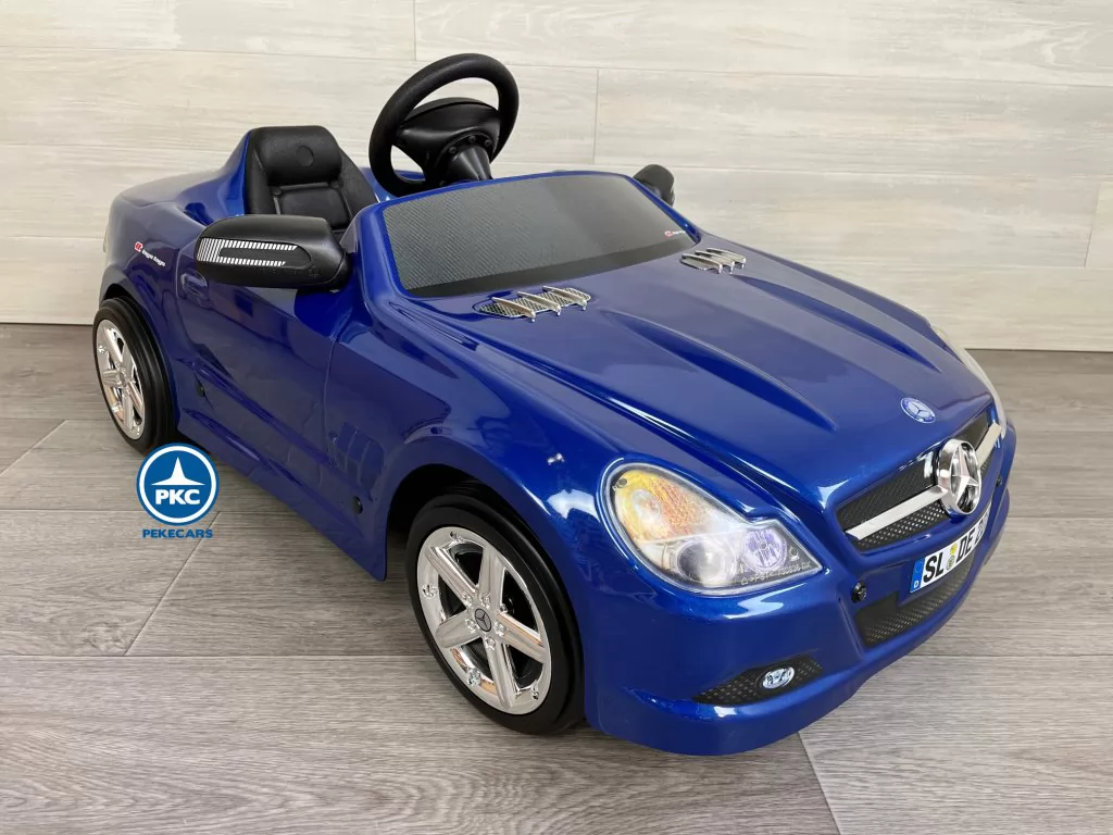 Mercedes SL 6V Azul para niños