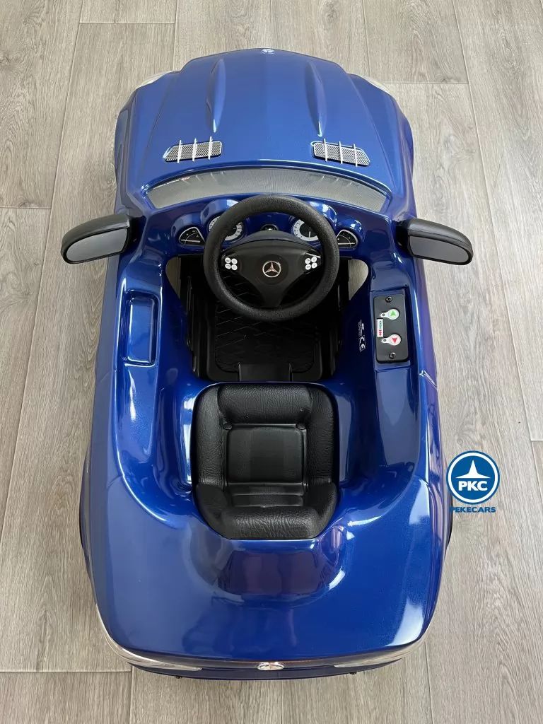 Mercedes SL 6V Azul desde arriba