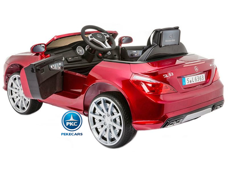 Mercedes SL63 12V Rojo Metalizado