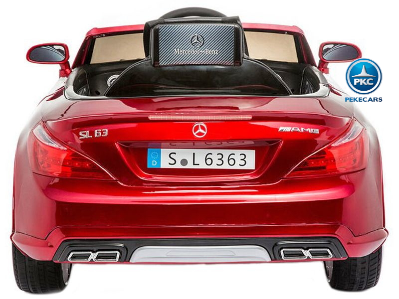 Mercedes SL63 12V Rojo Metalizado