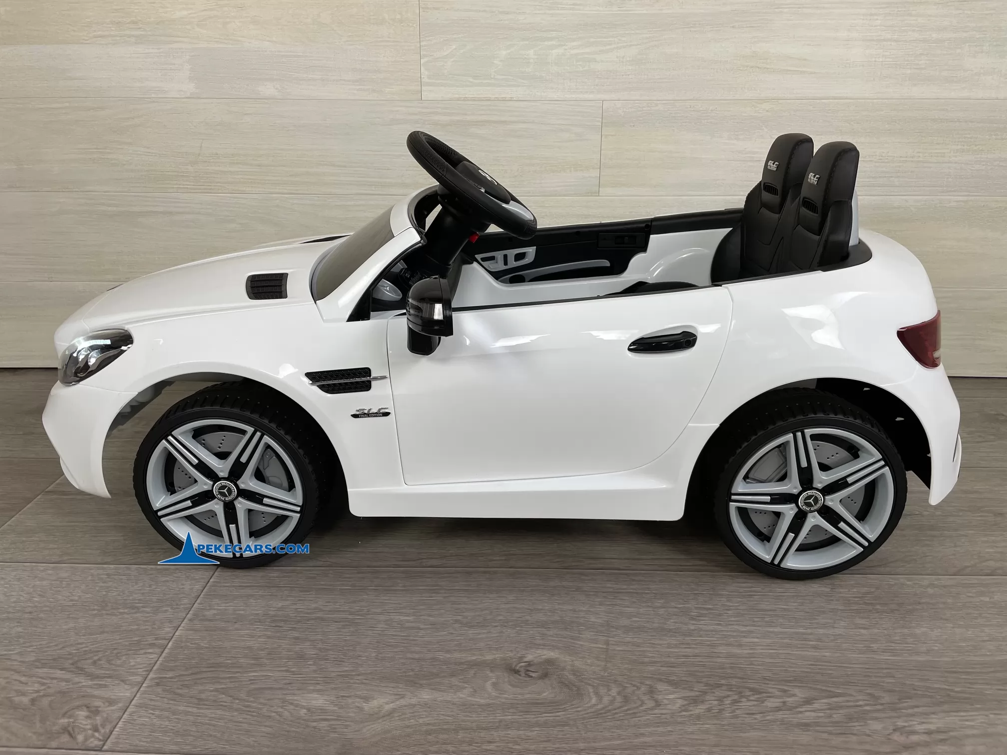coches teledirigidos mercedes slc 300 blanco