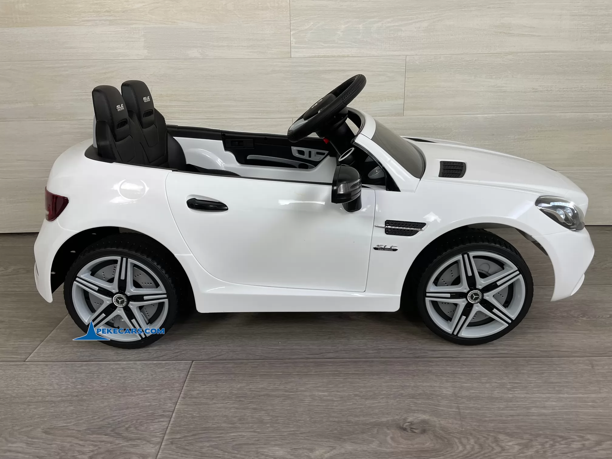 coches teledirigidos mercedes slc 300 blanco