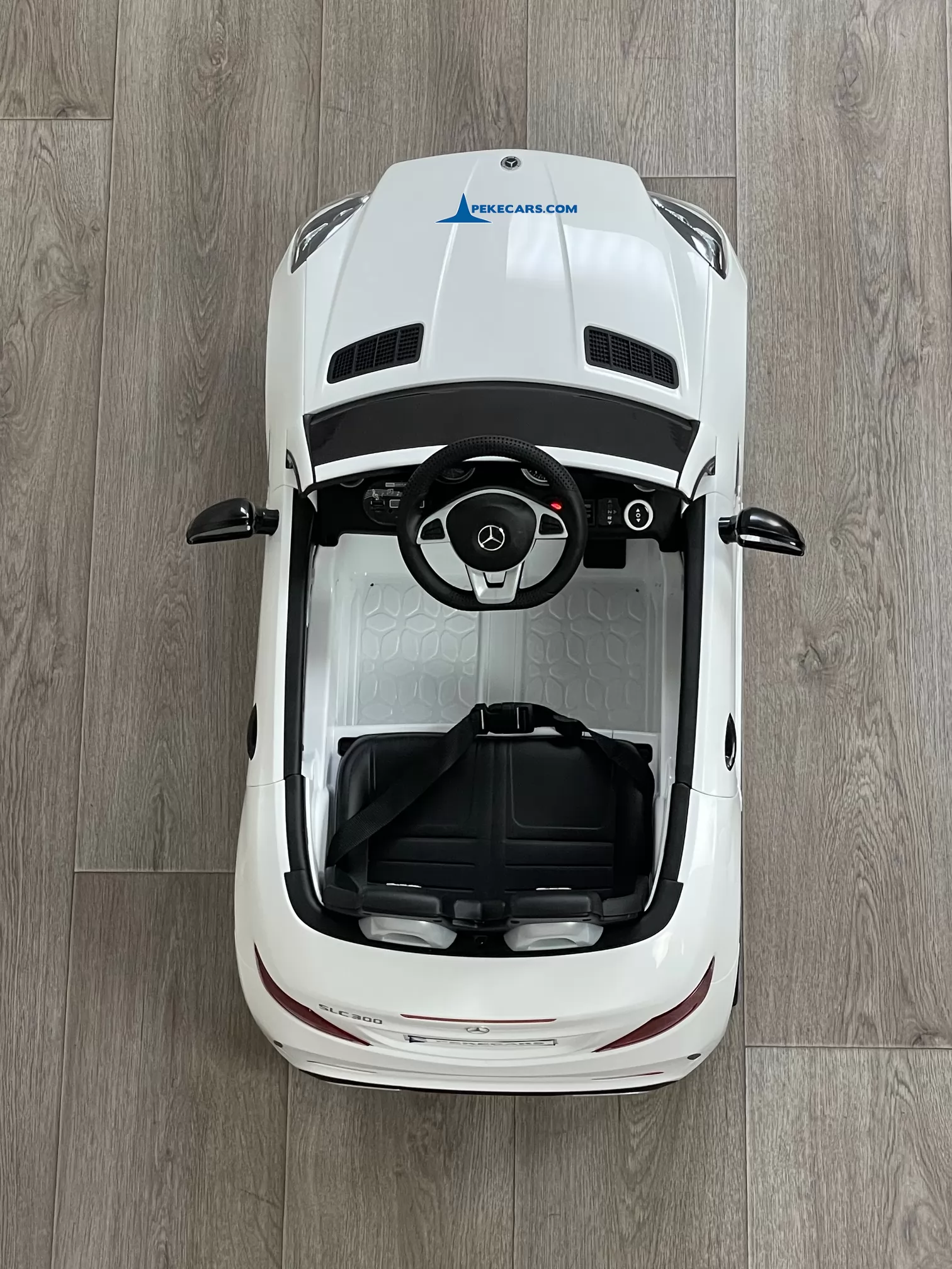 coches electricos para niños mercedes slc 300 blanco