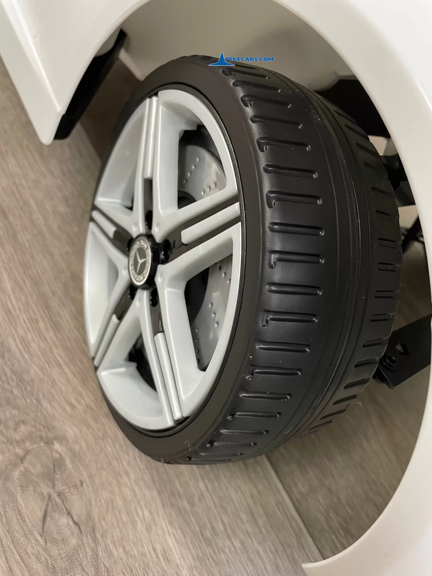coches para niños mercedes slc 300 blanco