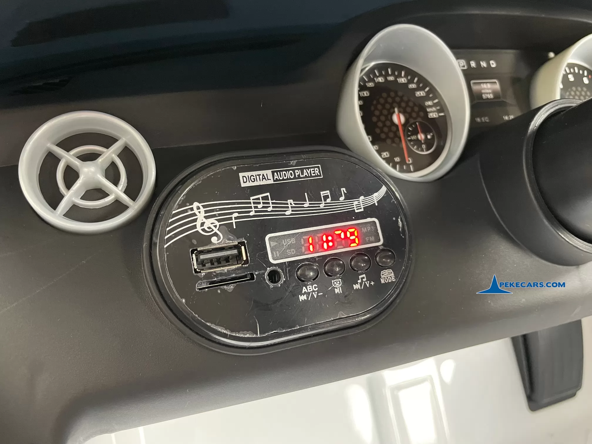 coches teledirigidos mercedes slc 300 blanco