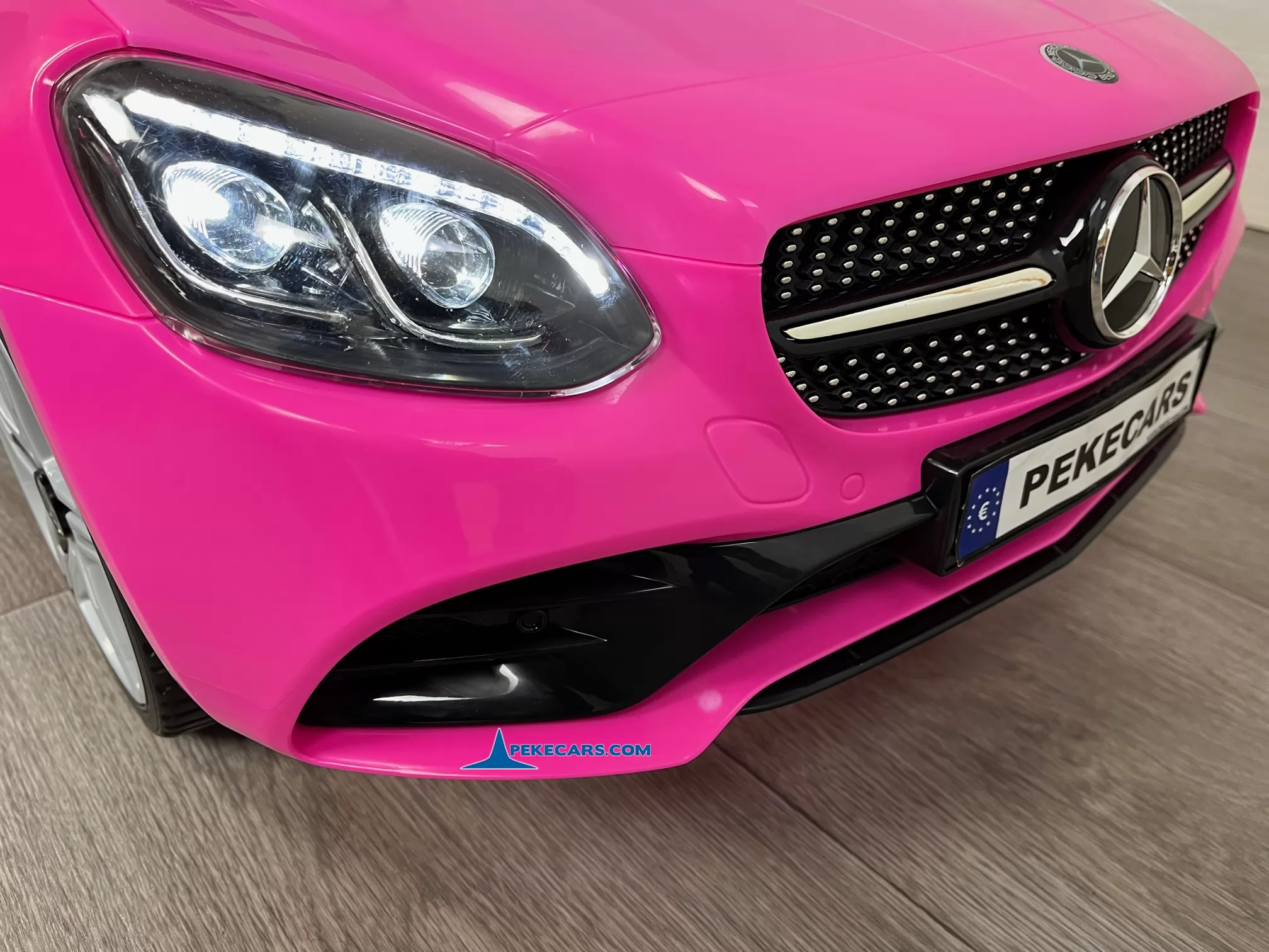 coches teledirigidos mercedes slc 300 rosa