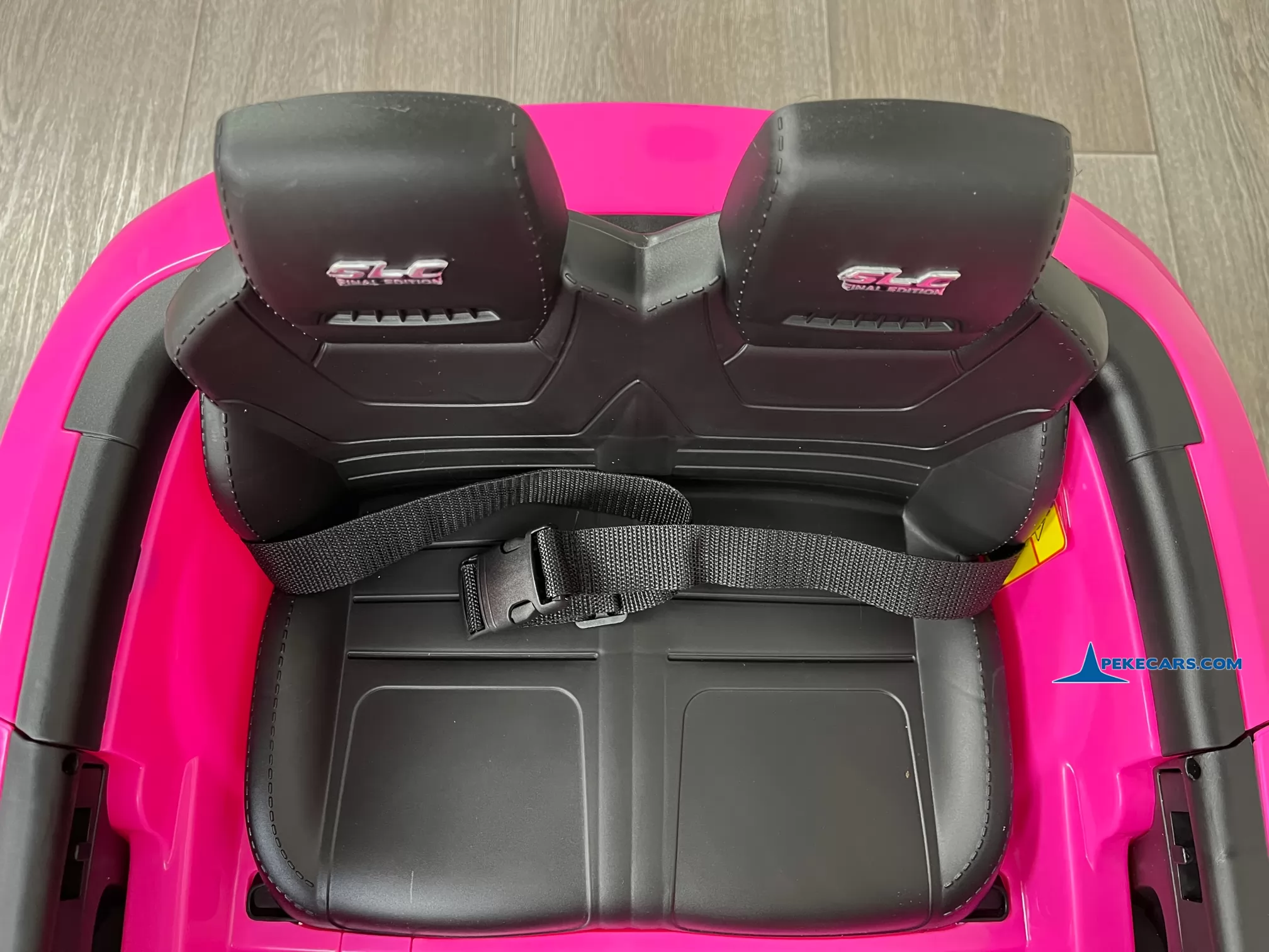 coches electricos niños mercedes slc 300 rosa