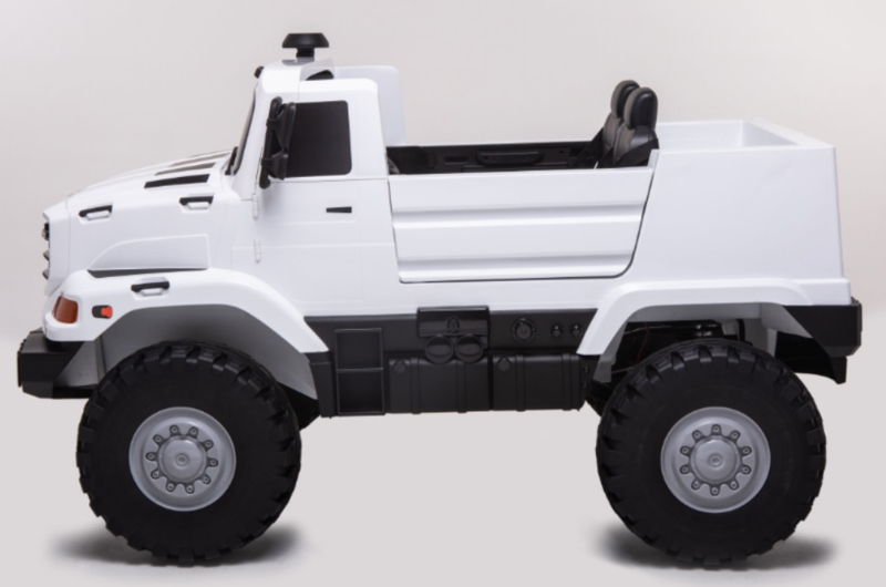 Mercedes ZETROS 12V 2.4G Blanco - vista lateral izq.