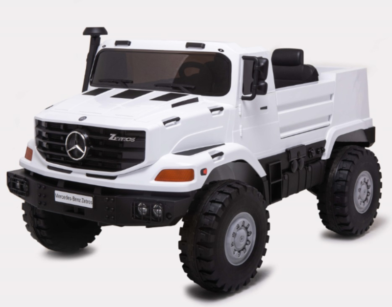Mercedes ZETROS 12V 2.4G Blanco - vista delantera izq.