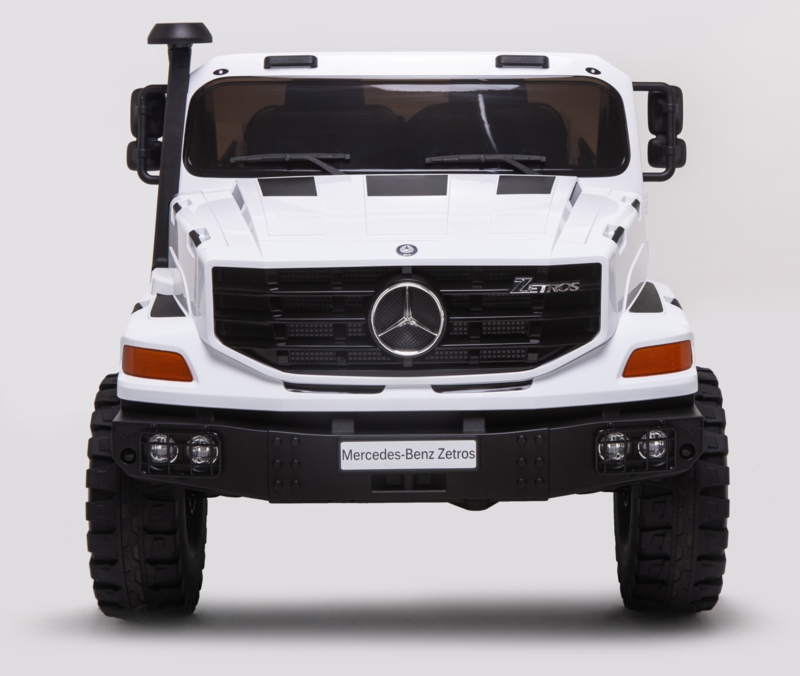 Mercedes ZETROS 12V 2.4G Blanco - vista delantera