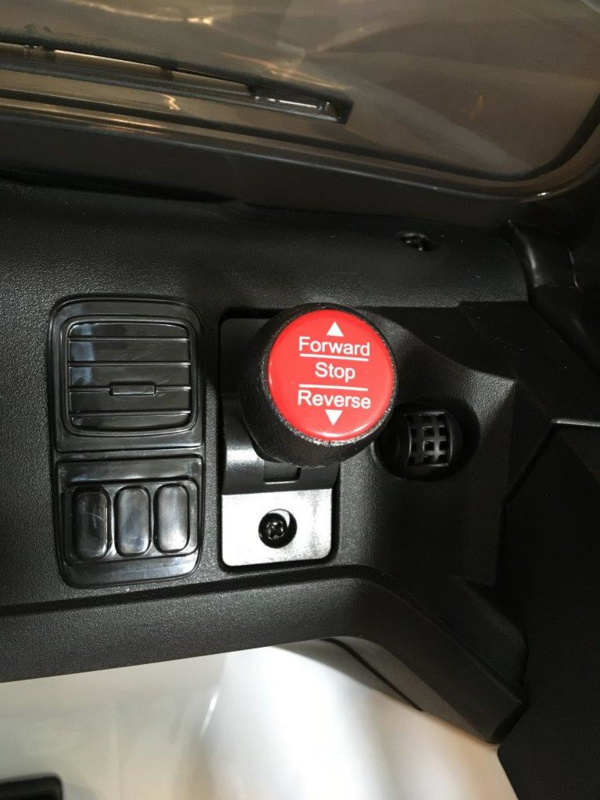 Mercedes ZETROS 12V 2.4G Blanco - palanca de marchas