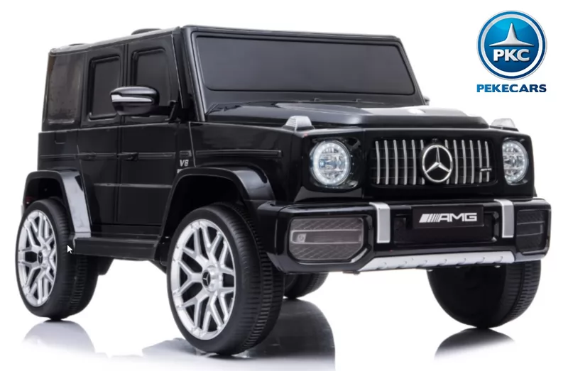 Mercedes Benz G63 AMG negro metalizado 3/4 derecha