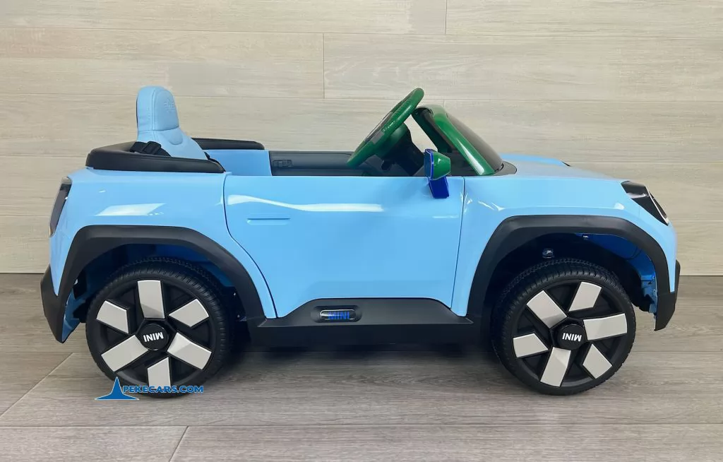 MINI ACEMAN 12V 2.4G Azul vista lado izquierdo