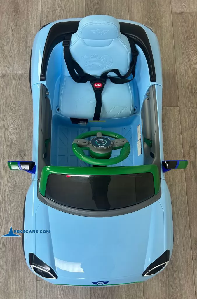 MINI ACEMAN 12V 2.4G Azul vista arriba