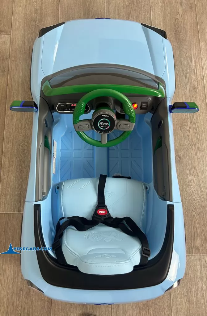 MINI ACEMAN 12V 2.4G Azul vista cenital