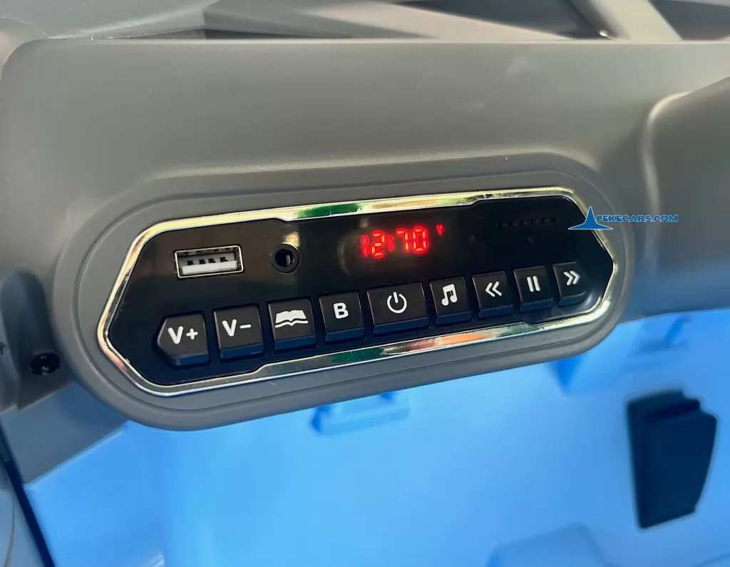 MINI ACEMAN 12V 2.4G Azul mp3 y radio