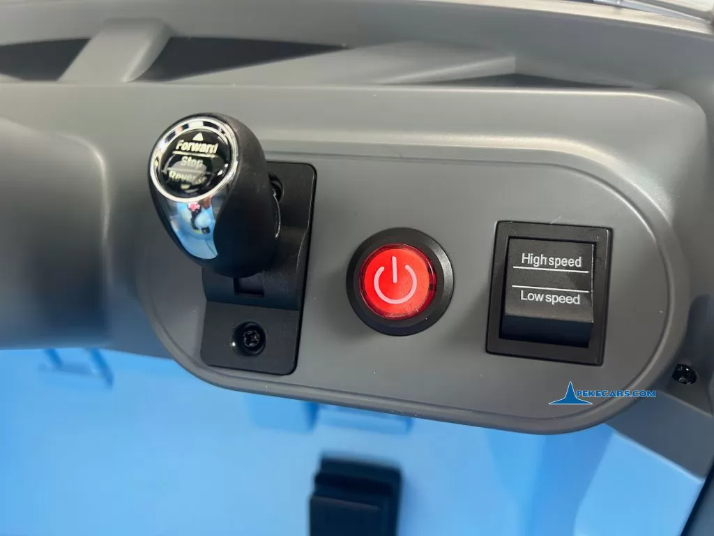 MINI ACEMAN 12V 2.4G Azul panel de control y marchas